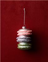 Glass Hanging Macarons Decoration