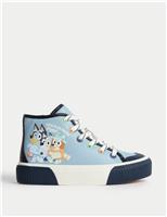 KIds Bluey High Top Trainers (4 Small - 13 Small)