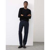 Autograph Straight Fit 360 Flex Stretch Jeans Dark Indigo