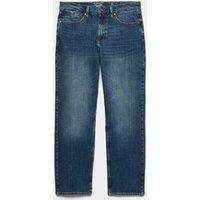 Autograph Straight Fit 360 Flex Stretch Jeans Mid Blue
