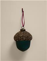 Acorn Glass Hanging Decoration