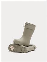 Kids Plain Cuff Wellies (4 Small - 6 Large)