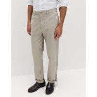 M&S The Ultimate Regular Fit Chinos Pebble