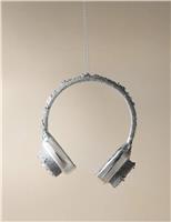 Headphones Glass Hanging Decoration