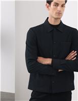 Regular Fit Stretch Overshirt