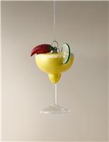 Glass Hanging Spicy Margarita Decoration