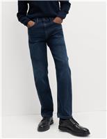 Straight Fit Comfort Stretch Jeans