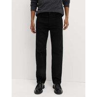 M&S Straight Fit Comfort Stretch Jeans Black