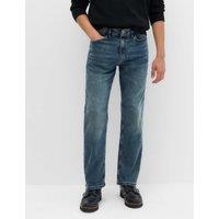 M&S Straight Fit Comfort Stretch Jeans Blue Tint