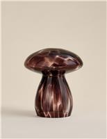 Confetti Glass Mushroom Room Decoration