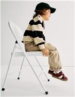 Pure Cotton Collared Rugby Sweatshirt (2-8 Yrs)