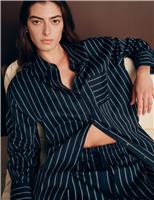 Pure Cotton Striped Pyjama Set