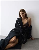 Pure Cotton Towelling Dressing Gown