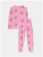 Pure Cotton Popcorn Pyjamas (1-16 Yrs)