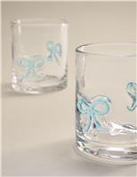 Set of 2 Bow Tumblers