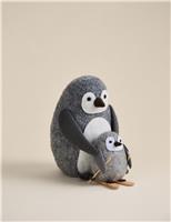 Felt Penguin Duo Room Decoration