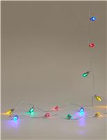 20 Multicoloured Battery String Lights