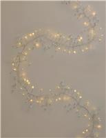 Pre Lit Teardrop Wire Garland