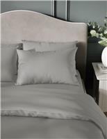 M&S 2 Pack Egyptian Cotton Sateen 400 Thread Count Pillowcases Medium Green