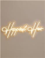 Happiest Hour Mains Neon Light