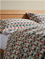 Pure Cotton Checked Jacquard Bedding Set