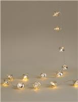 16 LED Vintage Bauble Battery String Lights