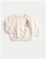 Cotton Rich Mickey Mouse Sweatshirt (0-3 Yrs)
