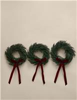 3pk Mini Bow Wreath
