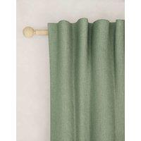 M&S Brushed Multiway Blackout Curtains Sage