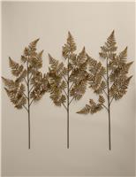 Set of 3 Fern Single Stems