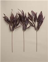 Set of 3 Artificial Eucalyptus Single Stems