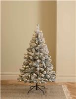 5ft Pre-Lit Snowy Christmas Tree