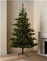 8ft Pre-Lit Noble Christmas Tree