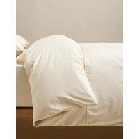 M&S Egyptian Cotton 230 Thread Count Crisp Duvet Cover Champagne