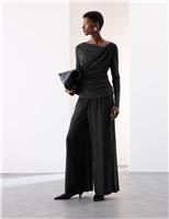 Modal Rich Draped Top