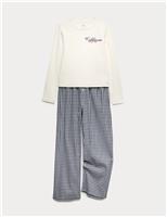 Cotton Rich Gingham Pyjamas (6-16 Yrs)