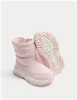 Kids Waterproof Ski Boots (4 Small - 2 Large)