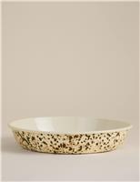 Enamel Splatter Low Mixing Bowl