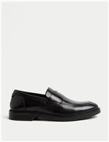 Airflex Leather Slip-On Loafers