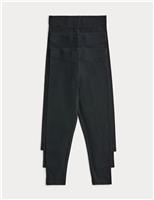 3pk Cotton Rich Leggings (2-8 Yrs)