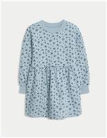 Cotton Rich Floral Dress (2-8 Yrs)