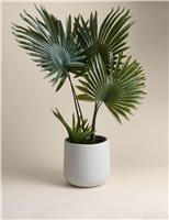 Artificial Floor Standing Fern House Plant