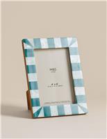 Checked Photo Frame 4x6 inch