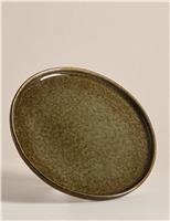 Straight Side Reactive Glaze Side Plate