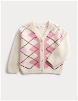 Argyle Cardigan (2-8 Yrs)