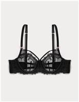 Magda Embroidery Wired Balcony Bra A-E