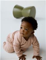 2pc Pure Cotton Wrap Outfit (7lbs-2 Yrs)