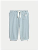 Cotton Blend Fleece Lined Joggers (0-3 Yrs)