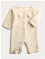 Borg Bunny Ears Sleepsuit (0-12 Mths)