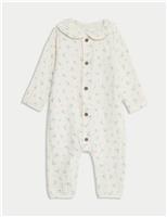 Pure Cotton Floral All in One (0-12 Mths)